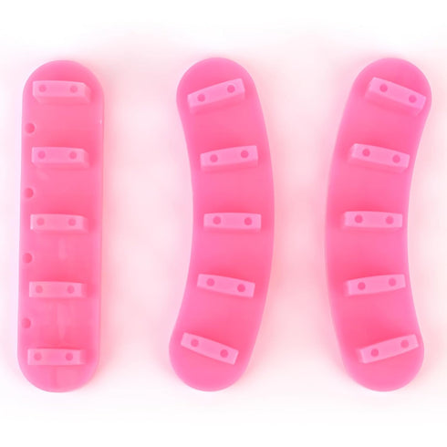 KADS 3pcs/set High Quality Plastic Tip Stand for Nail Art Practice Training Tool, False Tips Display