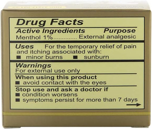 Ching Wan Hung Soothing Herbal Balm for Burns, 1.06 oz (1 Jar)