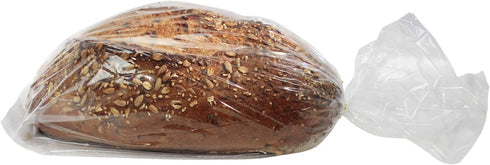 Bread Bags with Ties, 100 Clear Reusable Bags and 100 Ties