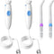 BBTO Oral Hygiene Accessories - Standard Water Hose Plastic Handle with Water Flosser Replacement Jet Tip