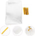 Packaging 100 Sets Gusseted Bread Bags Poly Bread Wrappers with Self-seal Adhesive for Bakery Loaf and Dessert Storage