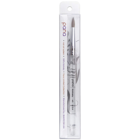 pana Finest Kolinsky 100% Pure Acrylic Nail Brushes (Round Shape) (Size # 6)