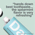 Davids Fluoride Free Toothpaste, Teeth Whitening, Antiplaque, Natural Spearmint, 5.25oz, Made in USA