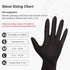 Keoely Pack 100, Nitrile Disposable Gloves of Latex Free Safety Working Gloves for Food Handle or Industrial Use