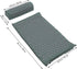 Set Acupoint Massage Mat and Shiatsu Massage Pillow with Carry Bag Portable Relief Mat for Back and Neck for Muscle