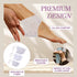 Ballotte Premium Silicone Heel Protectors - Gel Heel Pads/Silicone Socks for Women & Men, Pain Relief for Cracked Heel