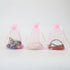 HRX Package 100pcs Pink Organza Bags, 4 x 6 Inches Wedding Christmas Favors Gift Drawstring Jewelry Pouches