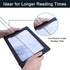 Hands-Free Magnifying Glass, Large 3X Rectangular LED Lighted Magnifier, Portable for Elder