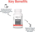Optimox Androvite for Men, Magnesium Supplement, 500mg, 180 Count
