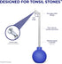Oravix Tonsil Stone Vacuum, Tonsil Stone Removal Tool with Suction, Cupping Tool, Extractor for Tonsil Stones