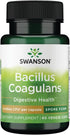 Swanson Bacillus Coagulans, 60 Veggie Capsules, 6 Billion CFU, Natural Probiotic Supplement for Digestive Health