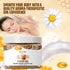 SPA REDI Exfoliating Scrub Pumice Gel, Milk and Honey, 16 Oz - Body Exfoliator with Hyaluronic Acid