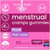 Menstrual Cramp Period Gummies True Roots | PMS Support Supplement for Women