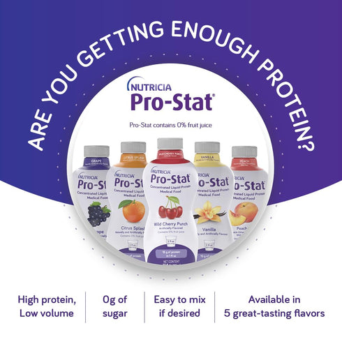 Pro-Stat Concentrated Liquid Protein Medical Food, Grape Flavor, 30 Fl Oz Bottle