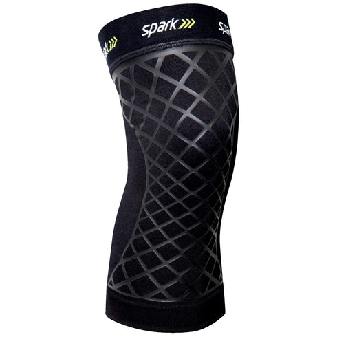 Spark Kinetic Knee Sleeve - Compression Knee Brace for Women & Men, Embedded Kinesiology Tape for Knee Support
