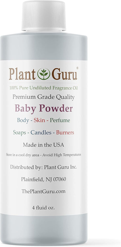 Baby Powder Fragrance Oil, 4 fl. oz., Scented Oil for DIY Soap Making, Candles, Bath Bombs