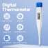 Berrcom Digital Thermometer for Adults and Kids, Oral, Rectal, Underarm, Fever Alarm, C/F Switchable