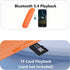 Gummy Glow Bone Conduction Sleep Speaker Under Pillow, Ultra-Thin Non-in-Ear Pillow Speaker with Bluetooth & TF Card