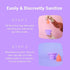 Pixie Menstrual Cup Compact Sterilizer for Feminine Care - Good for Public Restrooms, Camping or Dorms - Collapsible