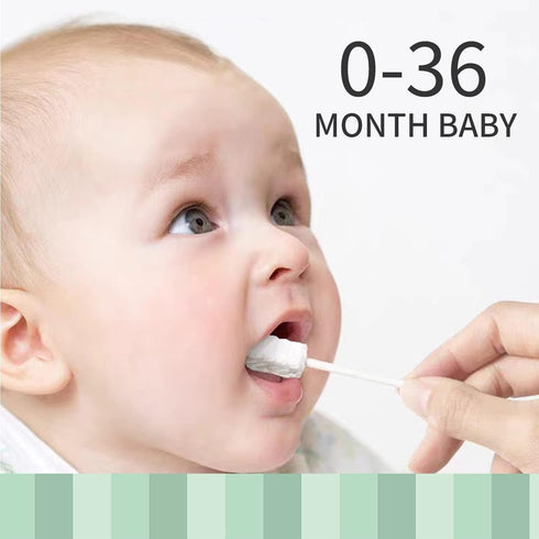 Baby Oral Cleaner Tongue Cleaner for Newborns 0-3 Months, 102Pcs + 1 Finger Toothbrush with Cases