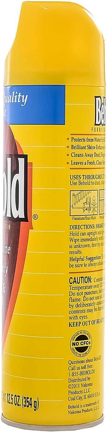 Behold Lemon Furniture Polish for Furniture Care