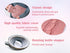 Kellegour 2pcs 2 Rubber Hot Water Bottle with Knitted Cover, Warm Water Heat Bottles for Menstrual Cramps, Pain Relief