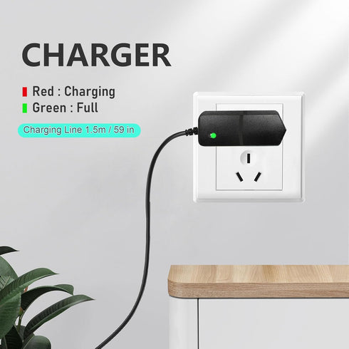 YDRANT 12v 12v 12.6v 1.0A 12.6v 12V) Massage Gun Charger ~ Charger for (Universal Massage Gun Power Cord Switch Power