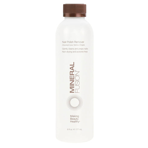 Mineral Fusion Acetone-Free Nail Polish Remover, 6 Ounce, Non Drying
