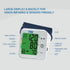 Blood Pressure Monitors for Home Use, Talking Upper Arm Monitor with Large Digits Display & Extra Large Cuff