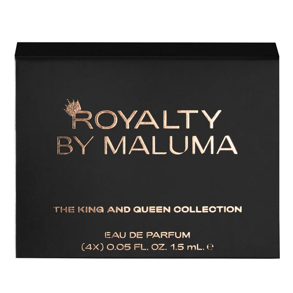 The King and Queen Collection Gift Set for Him and Her - Includes 4 Original Scents: Onyx, Garnet, Amethyst, Jade - 4 pc