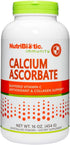 NutriBiotic Calcium Ascorbate Vitamin C Powder, 16 Oz, Essential Antioxidant & Collagen Supplement