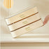 Stackable Plastic Organizer for Eyeshadow Palettes, Cosmetics, and Beauty Supplies on Vanity - Big & Spacious, White