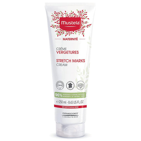 Mustela Maternity Stretch Marks Cream for Pregnancy, Natural Skincare Moisturizer with Avocado & Shea Butter