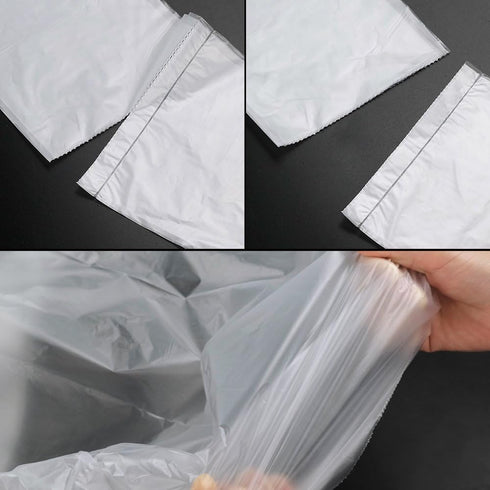 18 Gallon Clear Trash Bag, Heavy Duty, 100 Counts