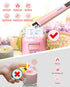 Rechargeable Electric Candle Lighter, Arc Plasma Flameless Windproof USB Lighter with Multi-Safety Protection (Rose