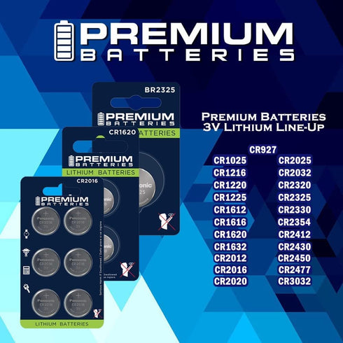 Premium Renata CR2325 Lithium 3V Coin Cell - High Capacity Swiss Engineered Batteries (1 Pack)