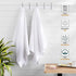 White Terry Rags: 2lb Bulk 12x12 Inches 100% Cotton Cleaning Solution for Body Shops and Home