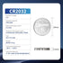 EEMB CR2032 Batteries 20-Pack - High Performance 3V Lithium Coin Cell Battery for Watches, Calculators, Key Fobs