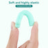 Aligner Chewies for Invisalign, 8-Pack Cat Claws Style Silicone Munchies for Braces, Aligners, Retainers (Mint, Taro,