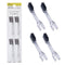 Ionic Toothbrush Replacement Brush Heads, 4 Count, Honeycomb Bristle, Binchotan Charcoal and Silver Ions