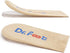 Dr.Foot Adjustable Orthopedic Heel Lift Inserts - Height Increase Insole for Heel Pain, Sports Injuries, Beige, 2 Layers