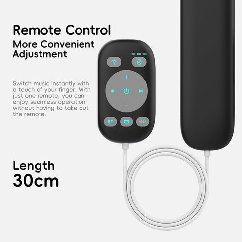 Under-Pillow Bone Conduction Sleep Speaker, Under-Pillow White Noise Sound Machine with Sleep Timer, TF Card Compatible