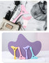 Eyeliner Stencils 2Pcs, Reusable Silicone Eyeliner Aid, Multifunctional Makeup Stencil for Beginners, Blue
