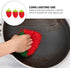 UPKOCH 3Pcs Fun Strawberry Shape Dish Scrubber - Super Soft Absorbent Dish Sponges for Washing Dishes