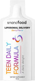 Codeage Multivitamins for Teens, Liquid Vitamin C, A, B6, B12, D3, E, Biotin, Zinc, Omega-3, Folate - Vegan, 30 Pouches