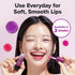 I DEW CARE Lip Gloss - Glow Easy Raspberry, Jojoba Seed Oil, Vitamin C, Hydrating, Korean Makeup, 0.12 FL Oz