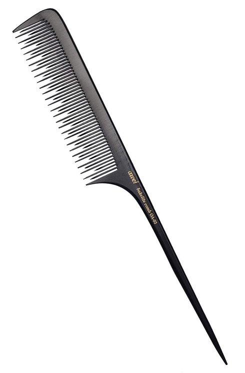 PERFEHAIR Teasing Comb for Fine Hair, Anti-static Long Bakelite Rat Tail Comb for Back Combing and Volume