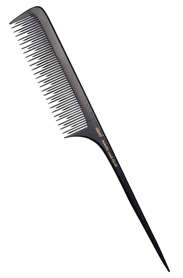 PERFEHAIR Teasing Comb for Fine Hair, Anti-static Long Bakelite Rat Tail Comb for Back Combing and Volume
