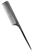 PERFEHAIR Teasing Comb for Fine Hair, Anti-static Long Bakelite Rat Tail Comb for Back Combing and Volume