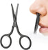 Nose Ear Facial Scissors - Rounded Tip Grooming Scissor Trimmer for Men, Moustache, Beard, Eyebrow